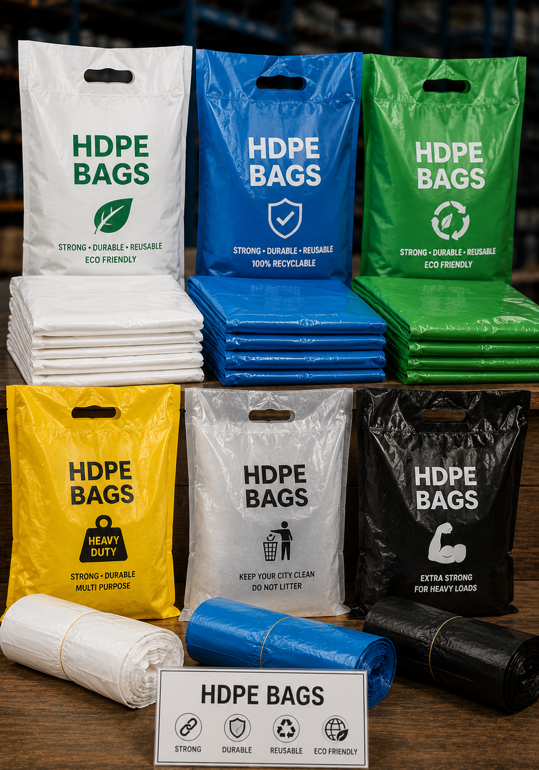 HDPE Bags - Harmonix Trading Pvt. Ltd.