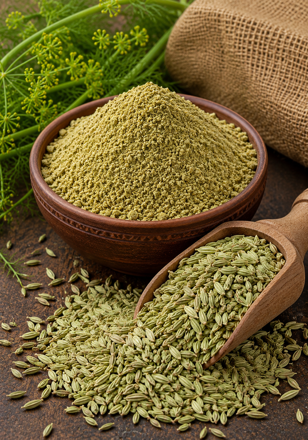 Fennel Seeds and Powder - Harmonix Trading Pvt. Ltd.